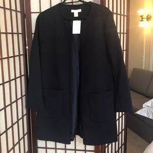Brand new blue blazer coat